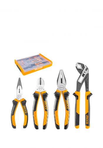 حقيبة عدة مشكلة 4 قطع من انجيكو Ingco HKTV01P041 Pliers set