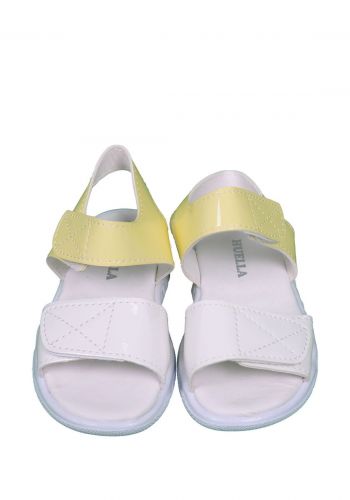 صندل اطفال بناتي ابيض واصفر اللون من هيتيت Hitit Kids Sandal