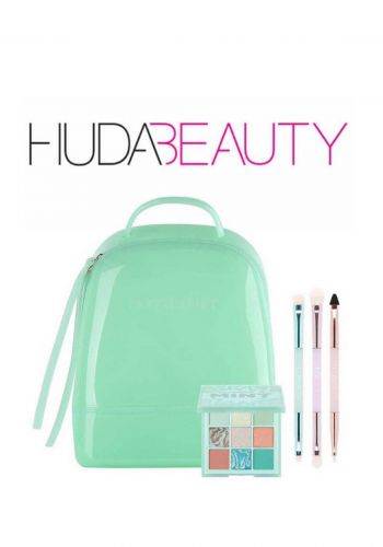 مجموعة حقيبة  جيلي و ظلال العيون وفرشاة باستيل اوبسيشنز من هدى بيوتي Huda Beauty Obsessions Bag & Brush Set