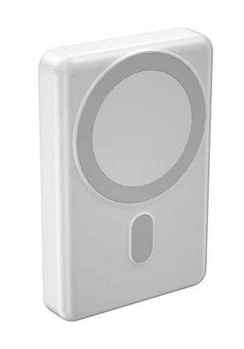 شاحن لاسلكي محمول لاجهزة الايفون Wiwu 25230 POD PP01 Magnetic Wireless Power Bank 10000 mAh