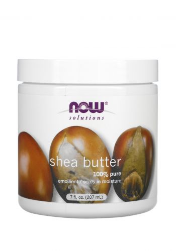 مرطب زبدة الشيا 207 مل من ناو فودز Now Foods Shea Butter