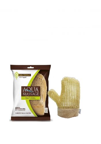 ليفة استحمام بشكل كف من اكو مساج Aqua Massage Agave Sisal Exfoliating Glove