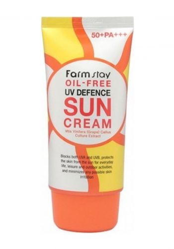 كريم واقي شمس من فارم ستاي خالي من الزيوت 70 مل Farm Stay Oil-Free UV Sun Block Spf 50

