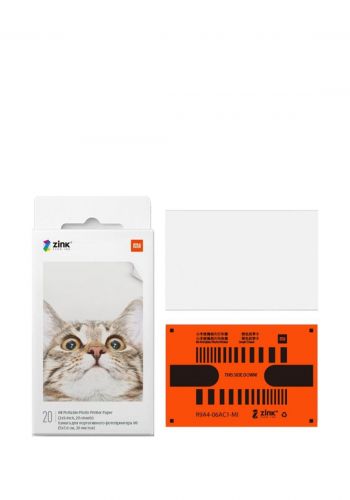 سيت اوراق طابعة الصور 20 ورقة من شاومي Xiaomi Mi Portable Photo Printer Paper