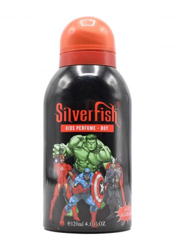 معطر اطفال اسود 120 مل من سلفر فش Silver Fish Kids Perfume Boy