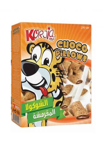 الشوكولا المقرمشة 250 غم من كرجية Korjia Choco Pillows 
