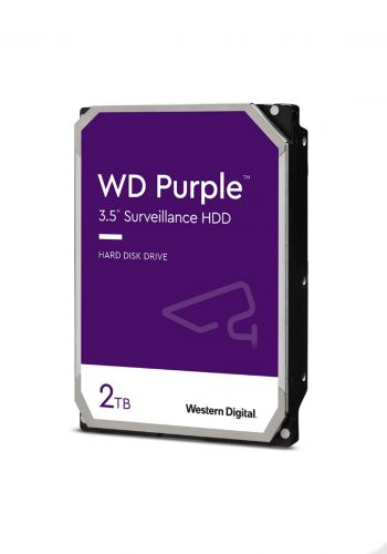 هارد داخلي مجدد 2 تيرا - WD WD20PURZ Purple Surveillance Hard Drive 2TB 