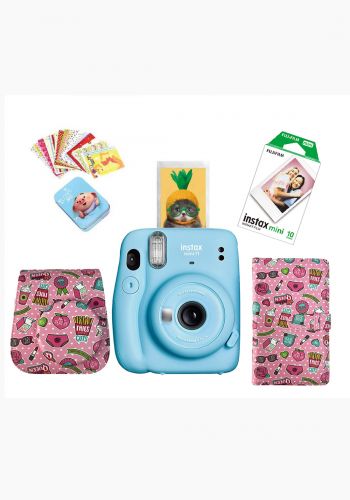 كاميرا فورية ميني 11 مع هدايا من فوجي فيلم Fujifilm Instax Mini 11 Camera