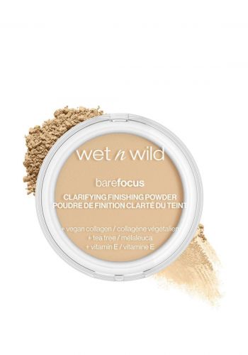 بودرة للوجه 7.8  غم من ويت ان وايلد Wet N Wild Bare Focus Clarifying Finishing Powder Light- Medium