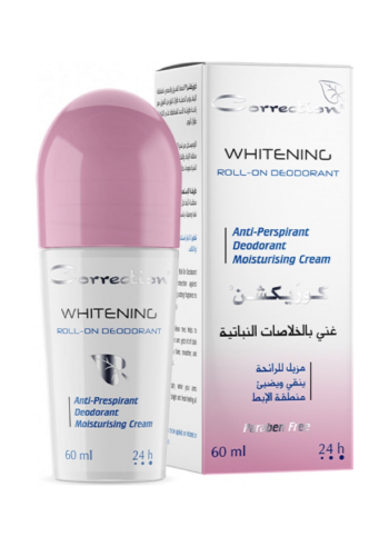 مزيل تعرق 60 مل من كوريكشن  Correction Whitening Roll On Deodrant