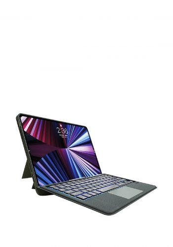 Wiwu Mag Touch IPad Keyboard Case 10.2" - Black حافظة لوحة مفاتيح 10.2انج
