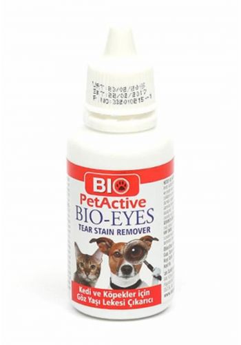 مزيل بقع الدموع للقطط و الكلاب 50 مل من بايو بت اكتف Bio Pet Active Bio-Eyes Tear Stain Remover For Cats and dog