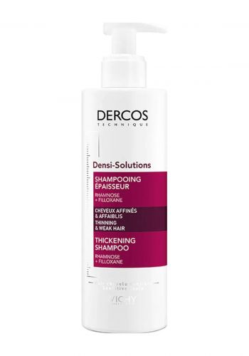 شامبو ضد تساقط الشعر 200 مل من فيشي ديركوس Vichy Dercos Densi Solutions Thickening Shampoo 