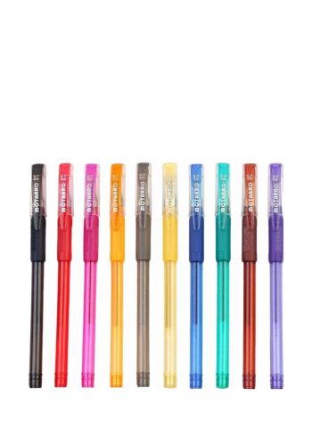 سيت اقلام جاف ملونة 10 قطع من موتارو Motarro MC023-2 COLORED PEN SET