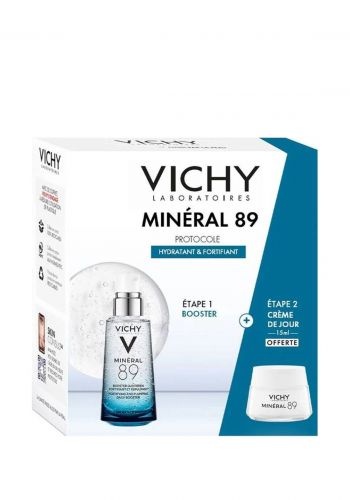 سيت للعناية بالبشرة قطعتين من فيشي Vichy Mineral 89 Moisture Boost Cream 
