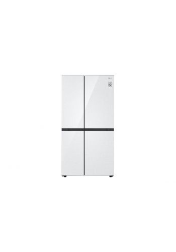 ثلاجة 647 لتر من ال جي LG GCB-287GNWC Side by Side Refrigerator