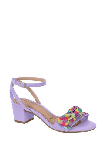 حذاء كعب عالي نسائي 5 سم باللون البنفسجي من بيرا ريو Beira Rio Women's Sandal