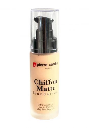 كريم اساس 30 مل رقم 701 من بيير كاردن Pierre Cardin Chiffon Touch Foundation - 701 Medium Beige