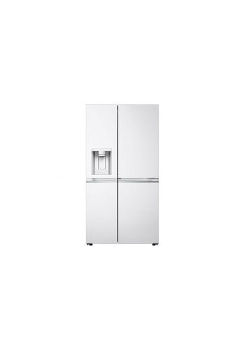 ثلاجة 611 لتر من ال جي LG GCJ-287GNW Side by Side Refrigerator