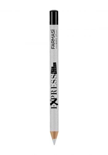 قلم تحديد العيون رقم 09 من فارمسي Farmasi Express Eye Liner - 09 Silver