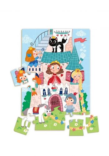 لعبة بازل الاميرة الصغيرة للأطفال 35  قطعة من دودو  Dodo Puzzle Mini Little Princess