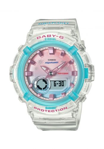ساعة جي شوك نسائية متعددة الالوان من كاسيو Casio G-SHOCK BGA-280AP-7ADR Watch