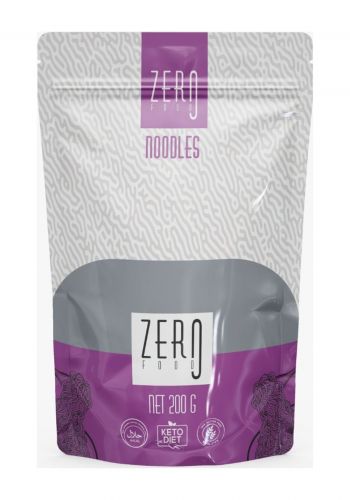 نودلز كونجاك 200 غم من زيرو فوود Zero Food Konjac Noodles