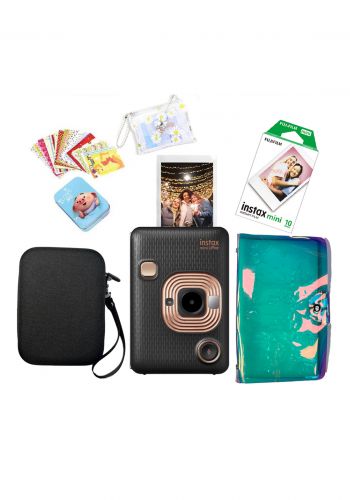 كاميرا فورية ميني لايبلاي مع هدايا من فوجي فيلم Fujifilm Instax Mini liplay Camera