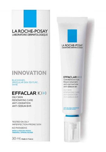 كريم لعلاج الرؤوس السوداء للبشرة الدهنية  30 مل من لاروش بوزيه La Roche-Posay Effaclar K[+] Anti-Blemish Moisturiser 