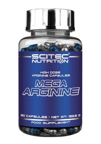 مكمل غذائي 90 كبسولة من سايتك نيوترشن Scitec Nutrition Mega Arginine Food Supplement
