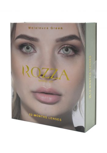 عدسات عيون لاصقة سنوية لون اخضر من روزا Rozza Melaleuca Green Lenses