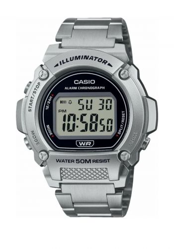 ساعة رجالية باللون الفضي من كاسيو Casio Men's Watch