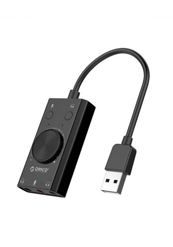 Orico SC2 Multifunction USB External Sound Card - Black
