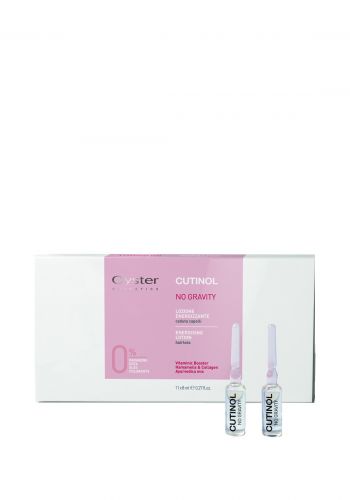 امبولات لوشن ضد تساقط الشعر 11 × 8 مل من أويستر Oyster Cutinol No Gravity Lotion Against Hair Loss
