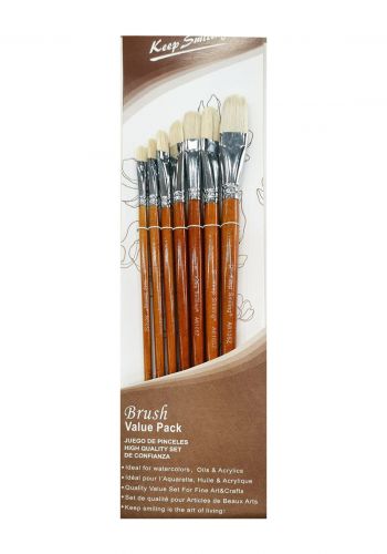 سيت فرشاة رسم 7 قطع من كيب سمايلنك Keep Smilling Assorted Brush Set