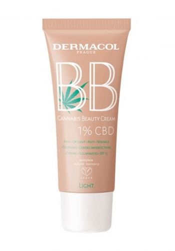 Dermacol BB cream no.1  بي بي كريم 30 مل بزيت القنب-لايت من ديرماكول