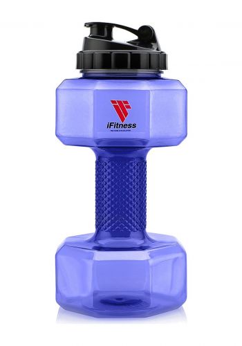 قنينة ماء بشكل دامبل 2.2 لتر من اي فتنس iFitness SUP-00002315 Dumbbell Shaped Water Bottle 