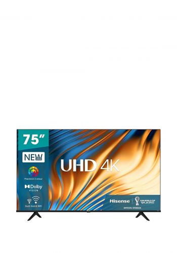 شاشة سمارت 75 بوصة من هايسنس Hisense 75A61H 75 inch smart UHD 4K LED TV