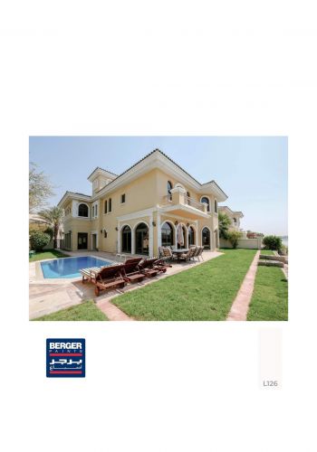صبغ وذركوت الخارجي سعة 4 لتر رقم L126 من بيرجير Berger Paint
