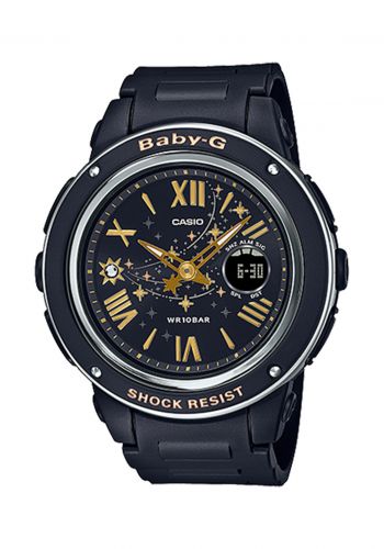 ساعة جي شوك نسائية سوداء اللون من كاسيو Casio G-SHOCK BGA-150ST-1ADR Watch