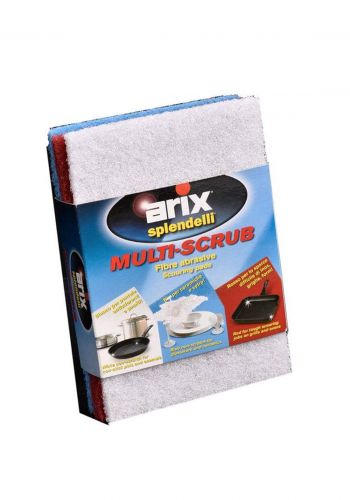 سيت كاربت لتنظيف الاواني والاسطح 123- 3 قطع Arix Spendelli Multi-Scrub Starter Kit Scouring Pad 3 Pcs