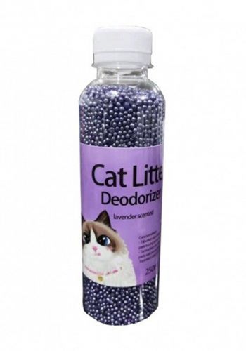 معطر رمل ومزيل روائح لفضلات القطط برائحة اللافندر 250 غم Sand Freshener and Cat Litter Deodorizer