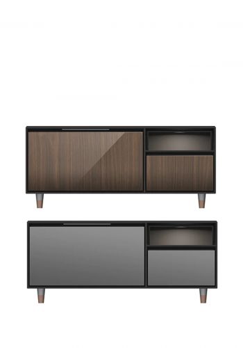 Alhafidh TV Smart Table طاولة ذكية مع ثلاجة 82 لتر من الحافظ