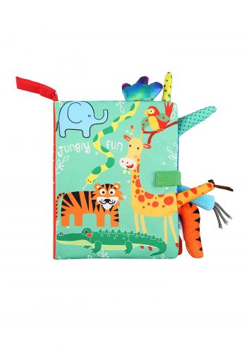 كتاب قماش باشكال الحيوانات للأطفال Baby Toy 