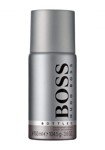 بخاخ مزيل التعرق للرجال 150 مل من بوس بوتلد Boss Bottled Deodorant Spray For Men