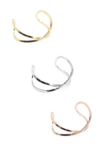 سوار انفنتي نسائي من الستيل من زك زاك Zig Zag  Bracelet