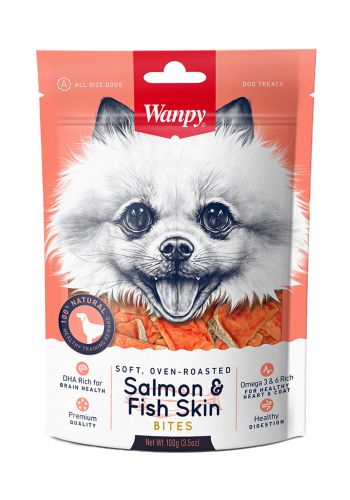 مغلف مكافئات للكلاب 100 غم من وآن بي Wanpy dog treat
