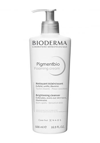 غسول كريمي للوجه ضد التصبغات 500 مل من بايوديرما Bioderma Pigmentbio Foaming Cream