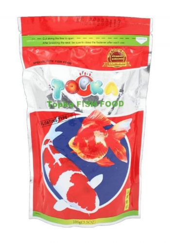 طعام سمك  100 غم من توبكا Topka Fish Food 