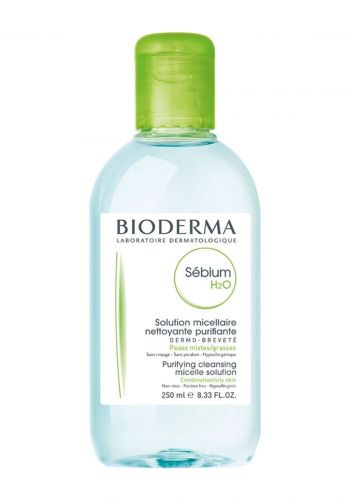 مياه ميسيلار مزيل مكياج 250 مل للبشرة المختلطة والدهنية من بايوديرما  Bioderma Sebium H2o 